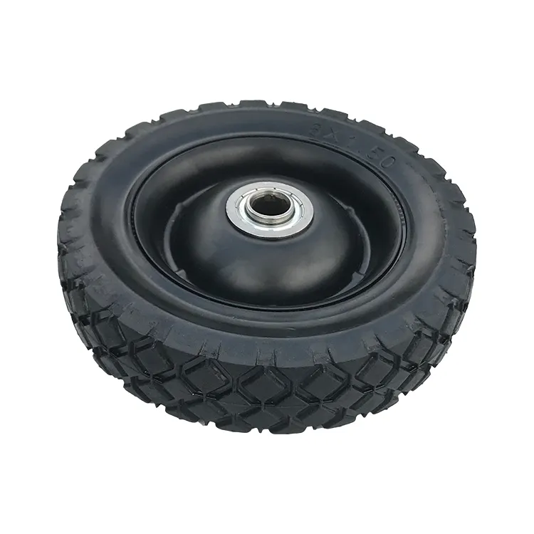 Hot Selling easy and simple to handle 5 6 7 8 9 10 inch high quality wheel barrow gas lawn mower rubber wheel