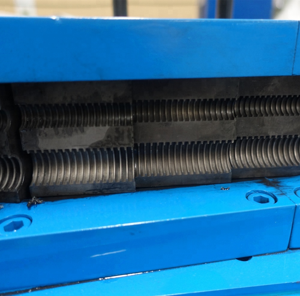 High Speed 20M/min Single Wall PA Nylon Plastic PP PE Corrugated Pipe Machine