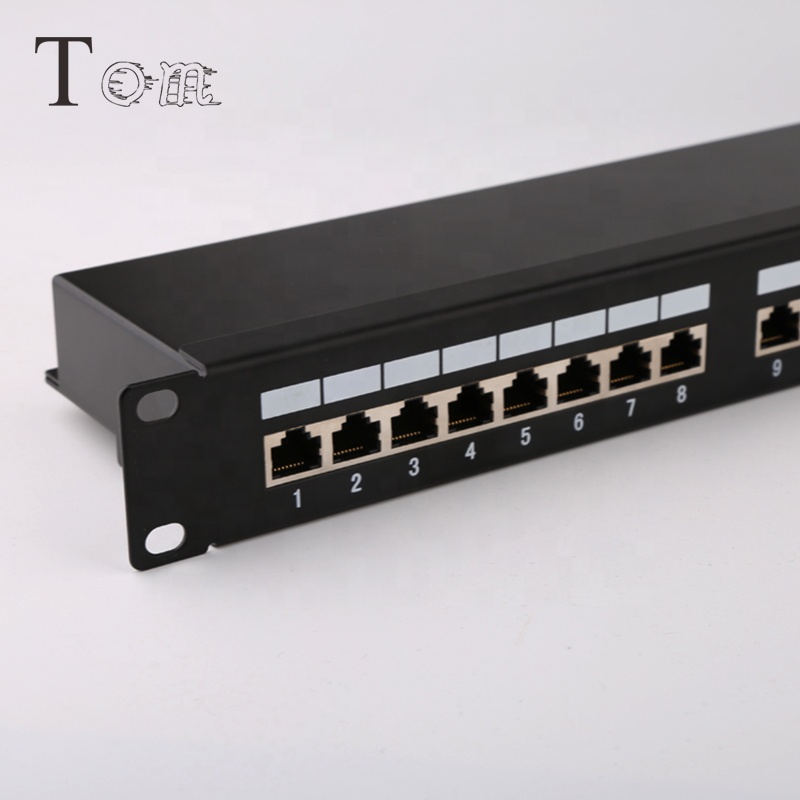 PN-16 CIXI производство 8P8C RJ45 Cat5e 24 порта 1U-панель патч-панель СТП