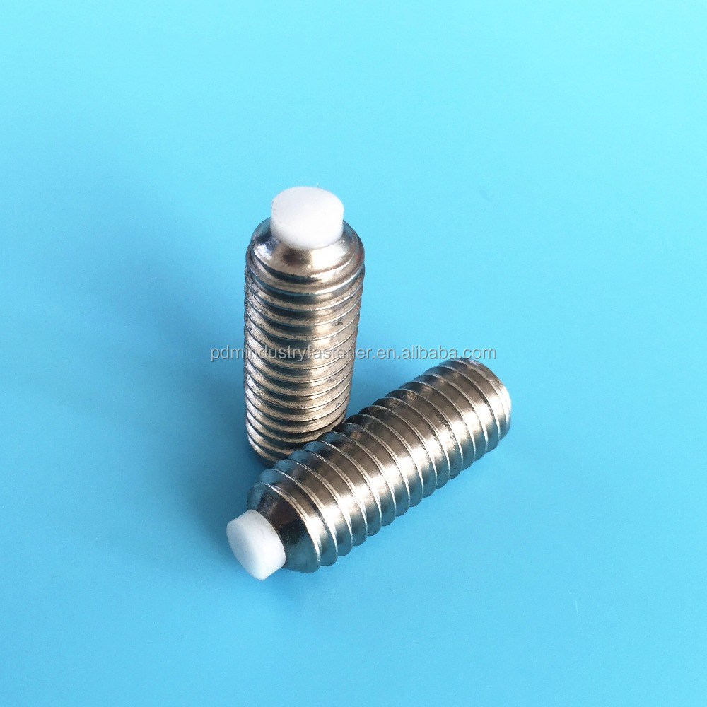 0.375-16x1 Inch Stainless Steel Nylon Tip Set Screw