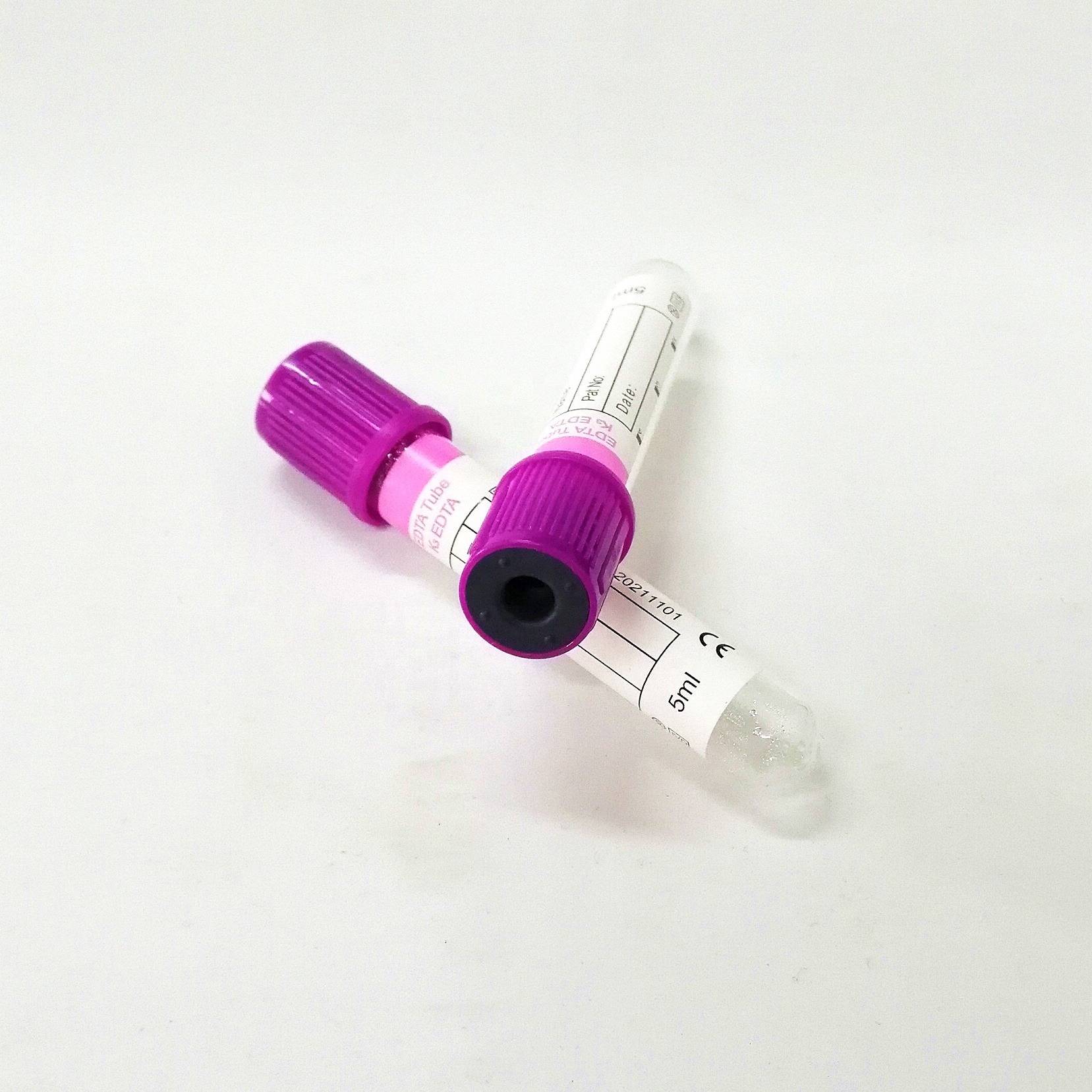 Стеклянная PET k2 k3 edta вакуумная трубка для забора крови