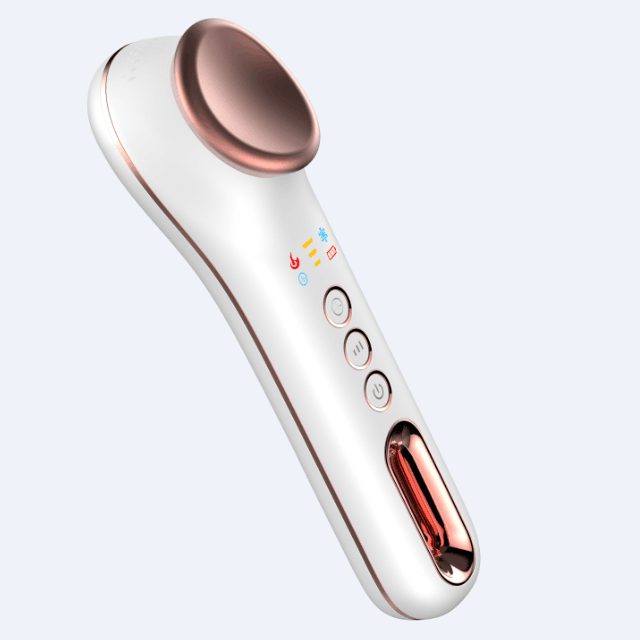 Портативный USB перезаряжаемый массажный аппарат для глаз, ультразвуковой вибрационный массажер для глаз