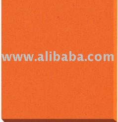 Orange Color Engineered Quartz Stone