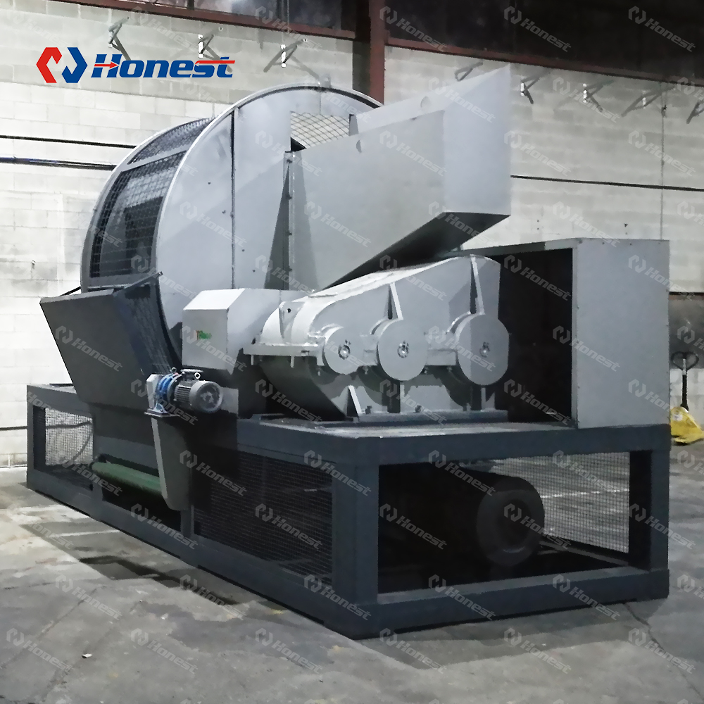 CE Old Tire Recycling Shredder Crusher Machine Line Price