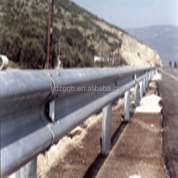 two waves road guardrail Q235 grade 310mm*83mm