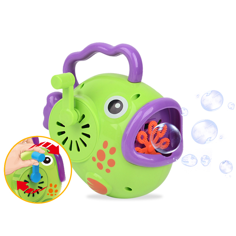 Zhorya рыба игрушка ручной пластик мыло bubble maker для детей