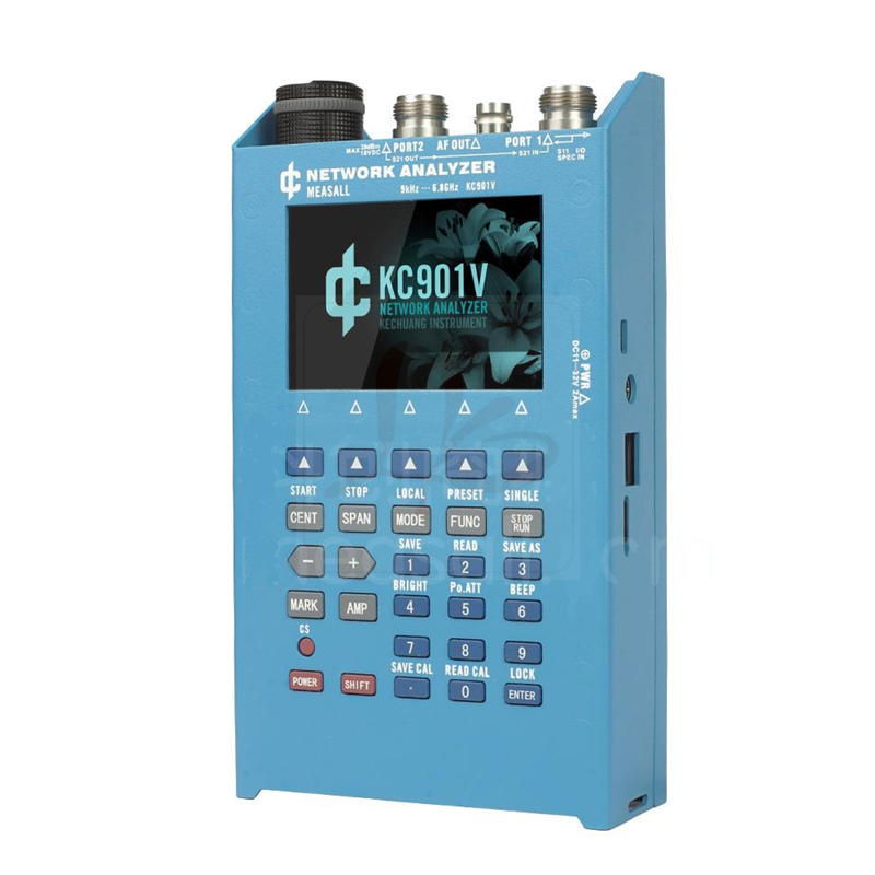 Векторный сетевой анализатор KC901V, анализатор дневного источника, анализ частоты, спектр, сила в поле, радиопередатчик, испытание постоянной волны