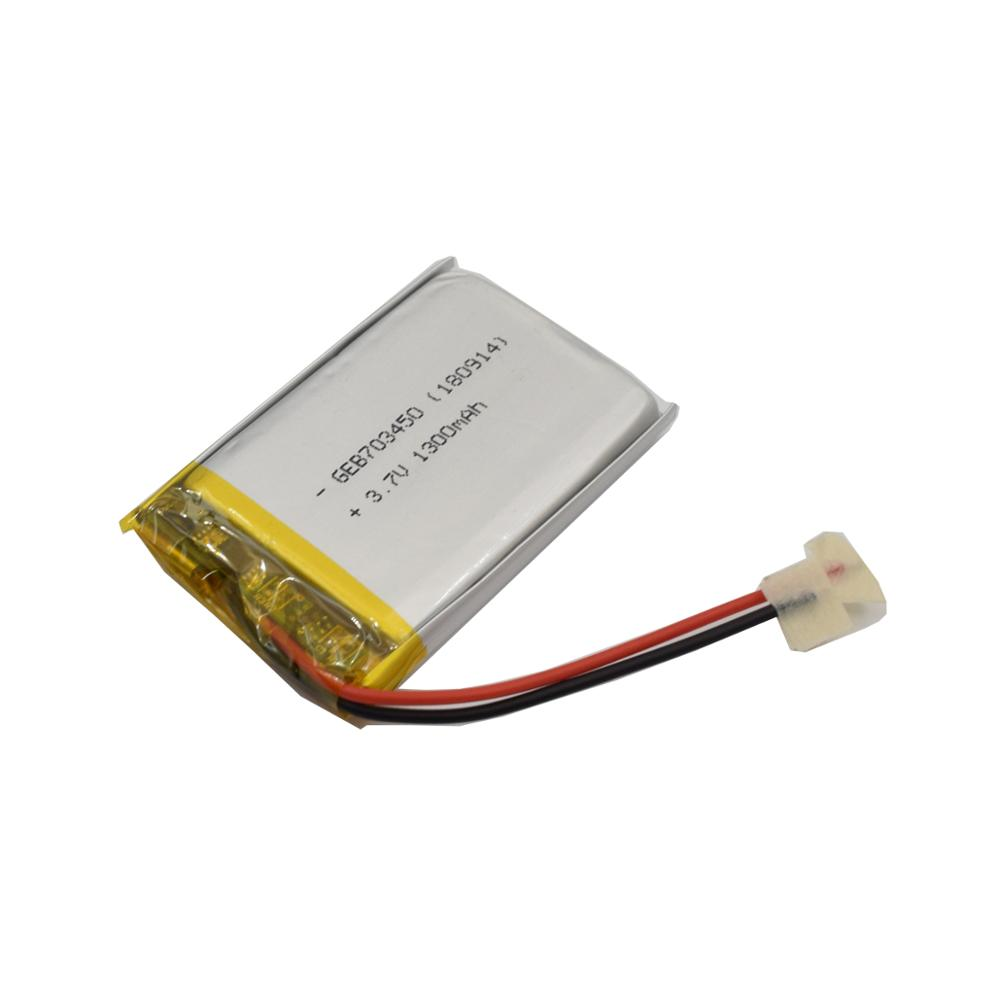 703450 3,7 v 1300mAh литий-ионный аккумулятор для GPS