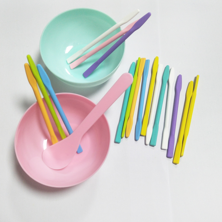 Главная beauti макияж маска ложка лица DIY силиконовые перемешивание уход за кожей лица маска палочки