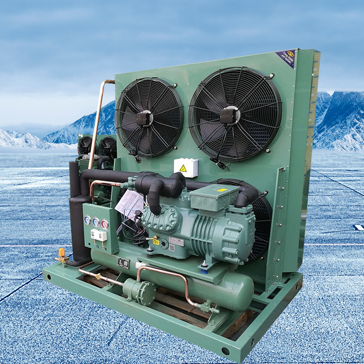 Конденсаторная установка для компрессора bitzer 10hp, модель холодильника 12hp