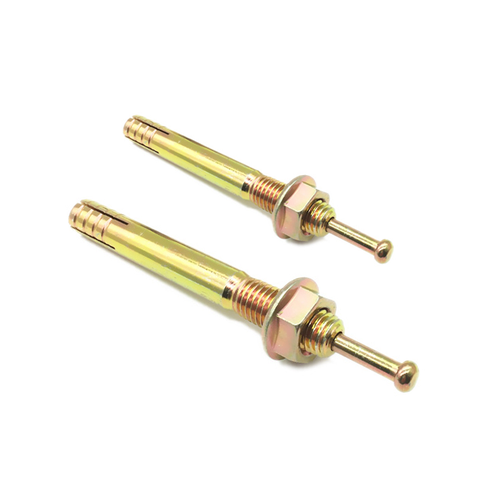 Углеродистая Сталь Nail-Hiting Drive pin расширение якорь болт Размер M6 M8 M10 M12 M14 мм высокая прочность