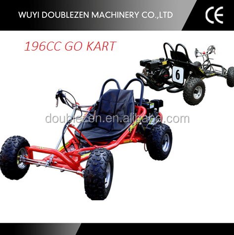 Один человек привод 196cc 4-тактного газового Mini Go Kart