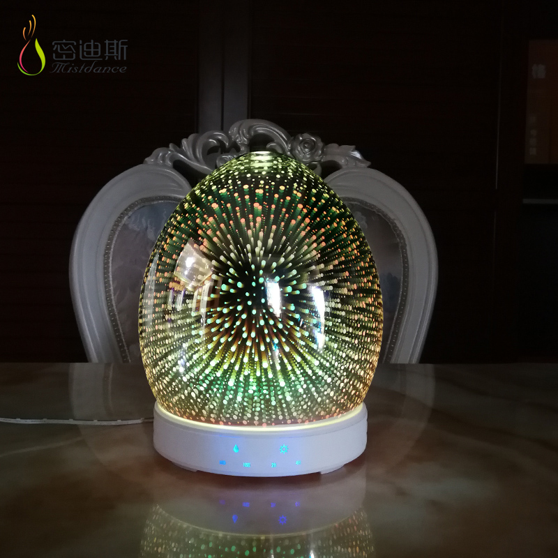 Роскошный ультразвуковой увлажнитель homasy, светодиодная лампа 3d