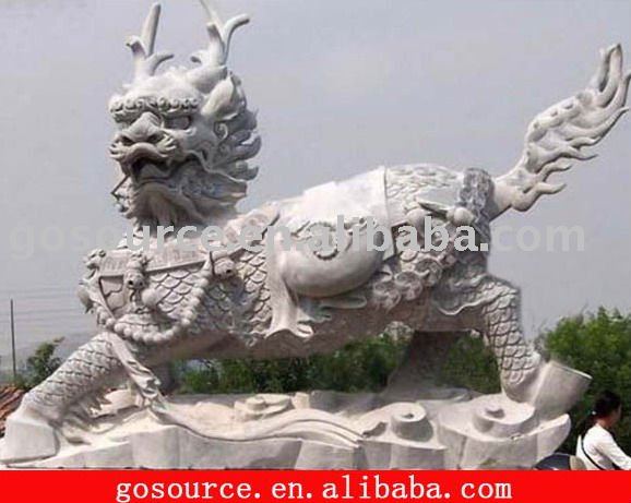 Каменный Лев резьба