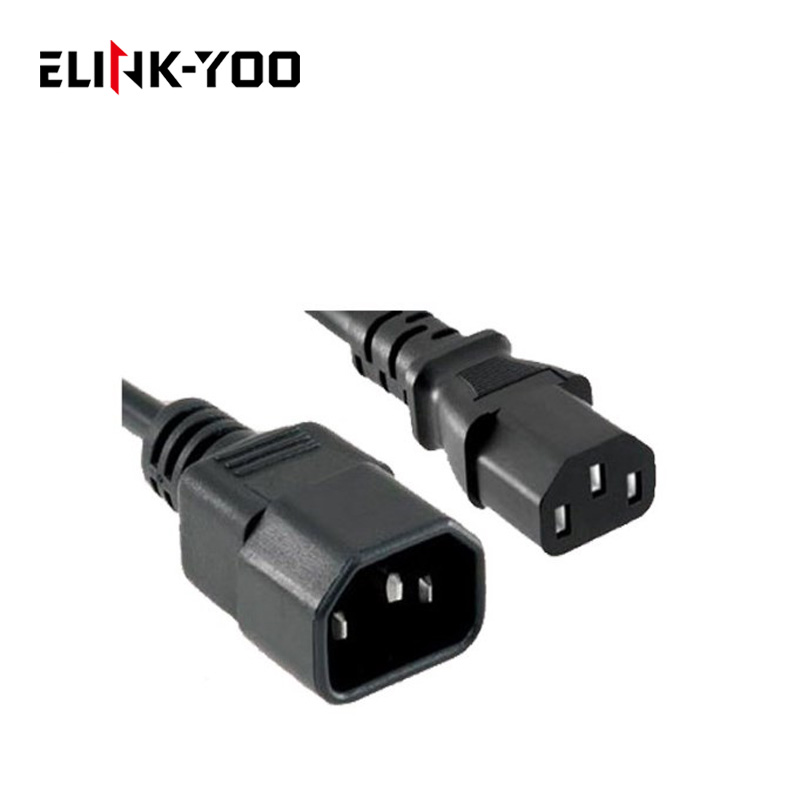 Удлинитель с гнездом IEC 320 C13 на гнездо C14