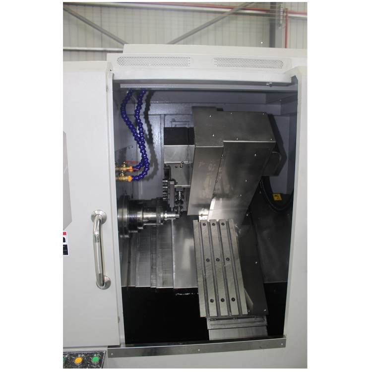 Фагор Fanuc контроллер Datan скользящая головка экономичный токарный станок с ЧПУ Наклонный токарный станок с ЧПУ