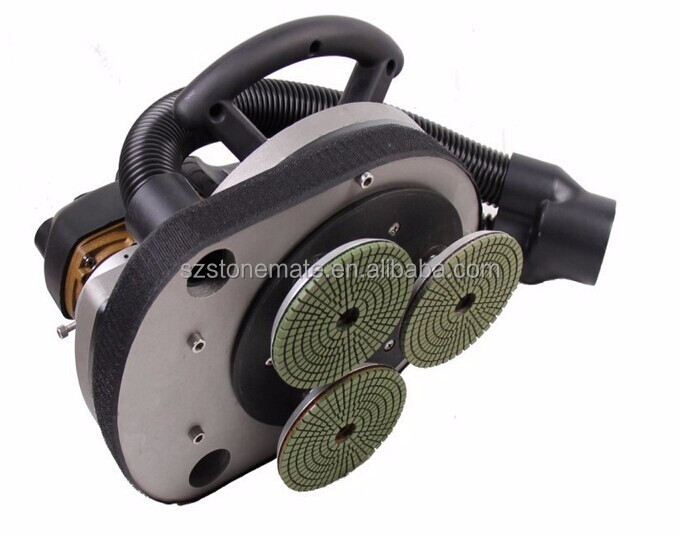 SMT S3PM 3 head triad Planetary Concrete Wet Polisher
