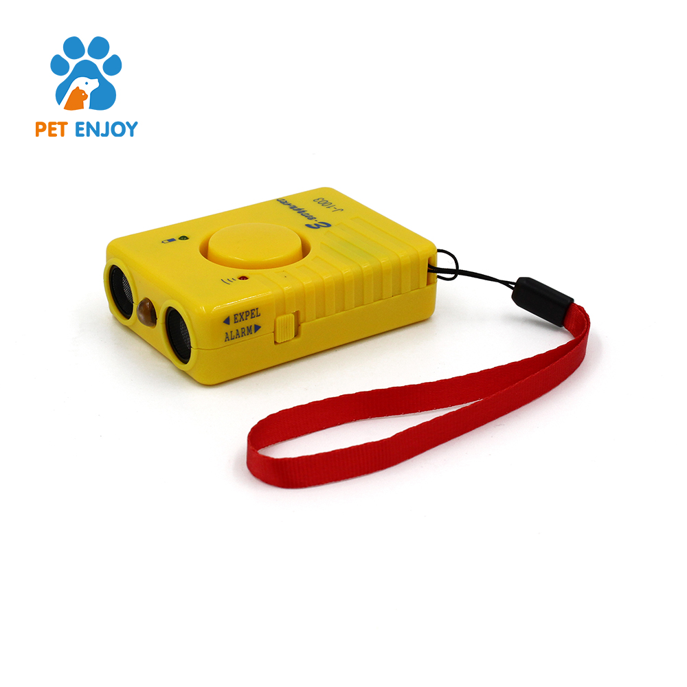 Горячая Распродажа pet обучающее устройство перезаряжаемые безопасный открытый высокой мощности Ультразвуковой Отпугиватель собак
