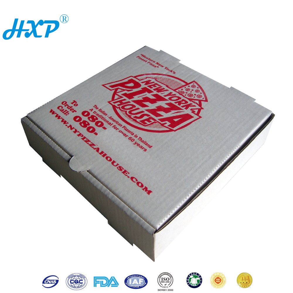 Одноразовые персонализированные коробки Большой 16 дюймов Pizza Box для горячей продажи