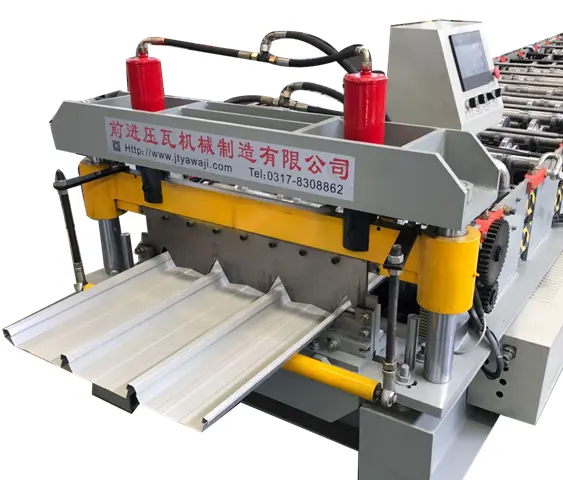 Clip Lock Standing Seam Roofing Sheet Profiling Roll Forming Machine