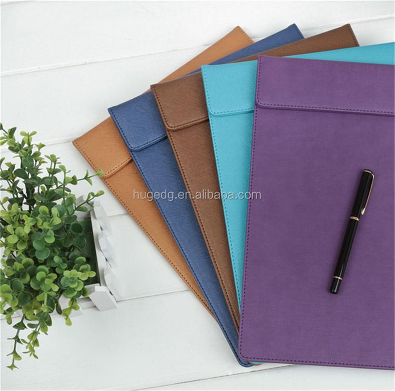 Business PVC leather writing boards in wholesale custom