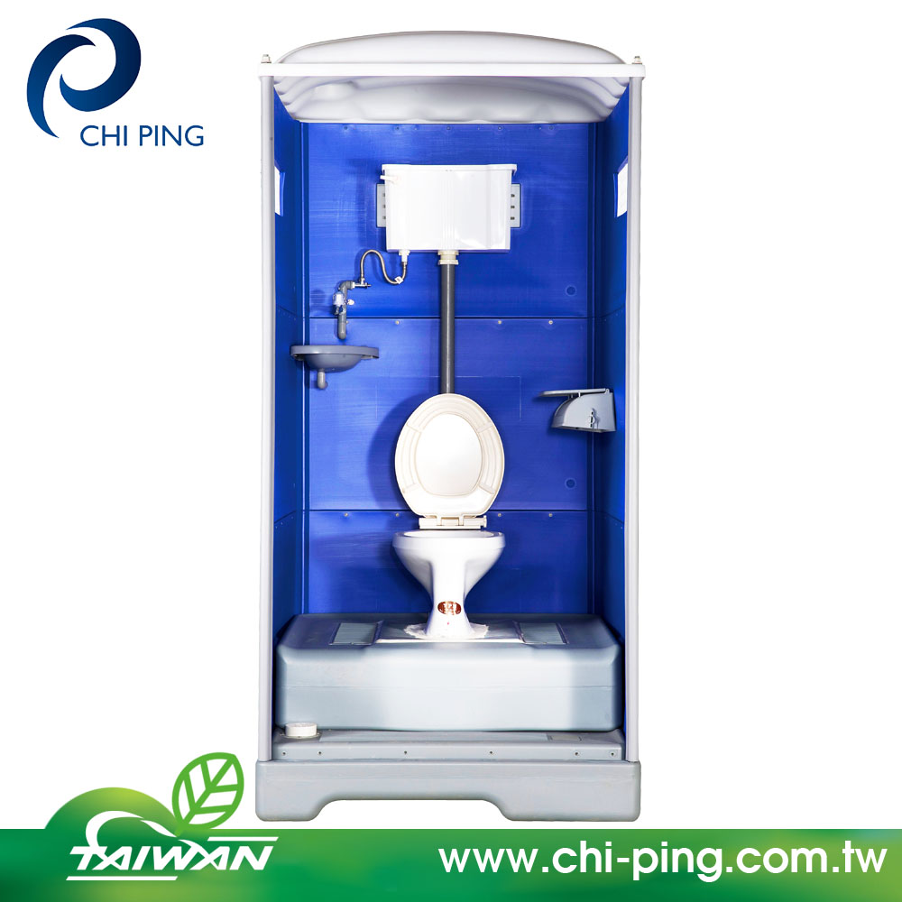 for parking site music stage temporary plastic flush toilet plastic toilet cistern
