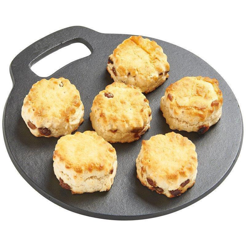 Чугун выпечки камень круглый Ovenware хлеб пицца Scone