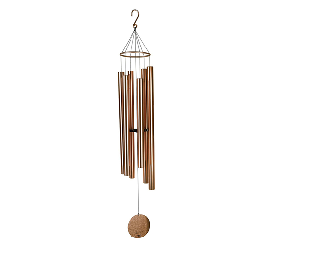 Металлический садовый декоративный подвесной Aureole ttes black wind chime