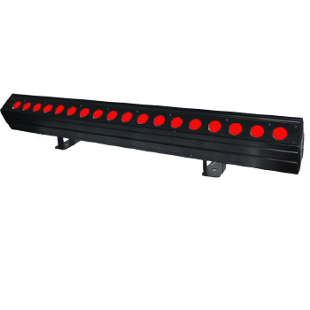 Суперъяркий светодиодный светильник DMX512, 18 шт. * 3 Вт, RGB, 3 в 1, настенный светильник