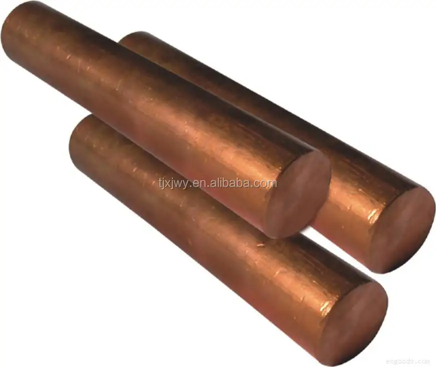 Chromium Zirconium Copper Bar CuCrZr C18200 C18150  C17200 C17300 bronze rod price per kg