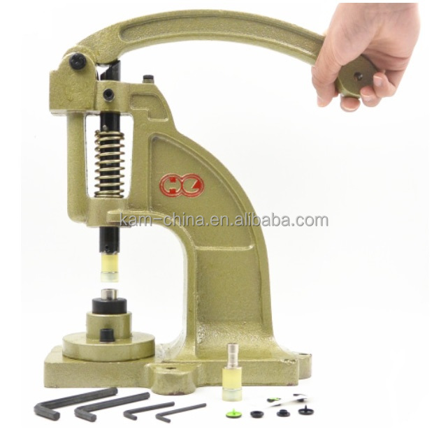Cheap durable metal manual kam garment buttons machines /High Quality Garment Accessory Snap Button Hand Press Machine