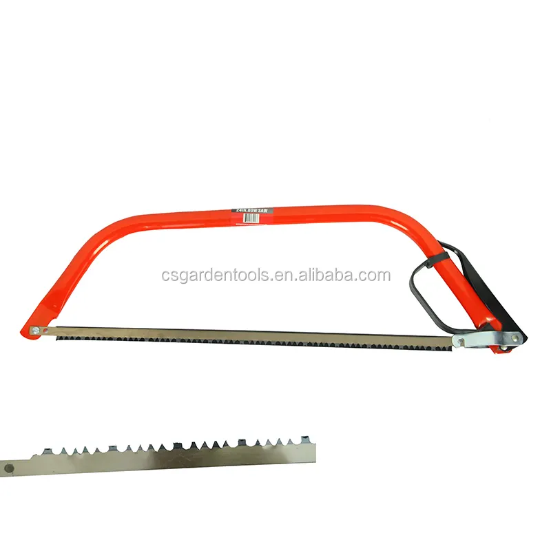 24'' garden tool cheap cutting wood hand bow saw