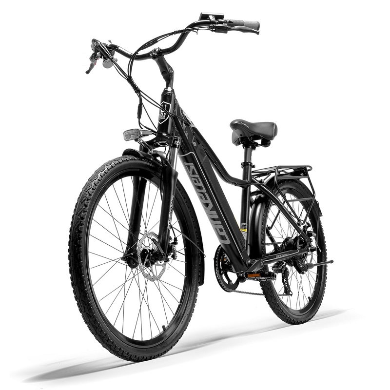 LANKELEISI PARD3.0 26-дюймовый Электрический велосипед 36V500w15AH литий-ионный аккумулятор, срок работы рама из алюминиевого сплава, городской Электрический велосипед