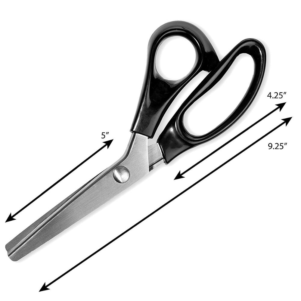 Вышивание вырезать портной сдвиг пинкинг Scissor инструмент текстиль DIY