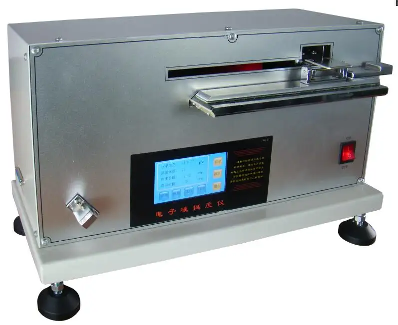 Automatic fabric stiffness tester