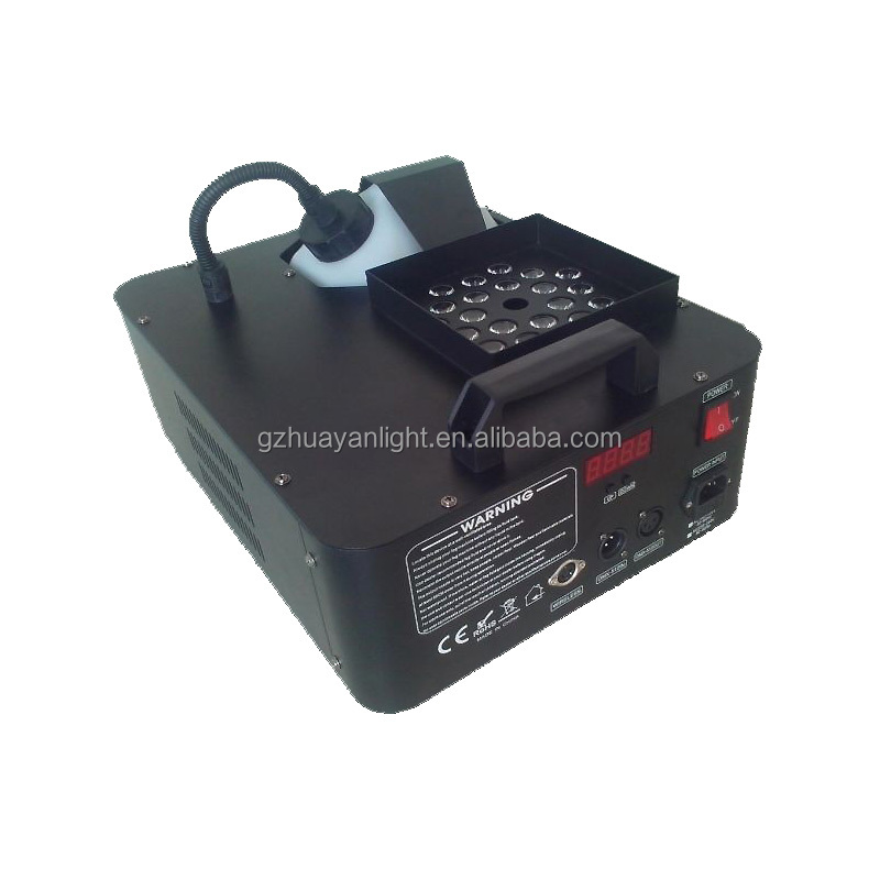 Клубный DJ DMX 512 дымовая машина/дымовая машина со сценическим эффектом 1500 Вт DMX512 с проводным управлением светодиодная туманная машина
