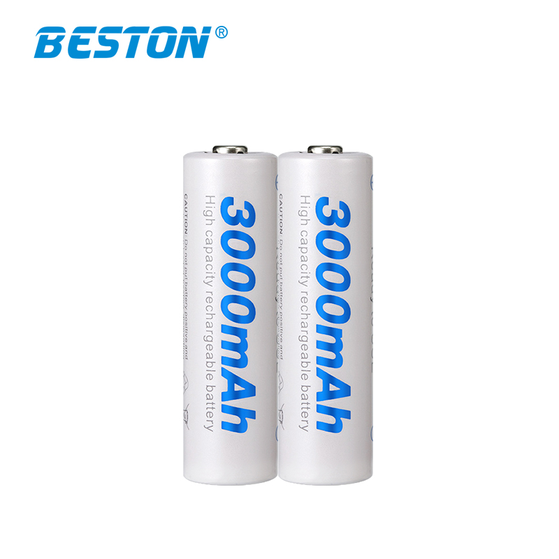 BESTON High Power Ni MH 1.2v aa size 3000mah Rechargeable Battery For Digital Camera