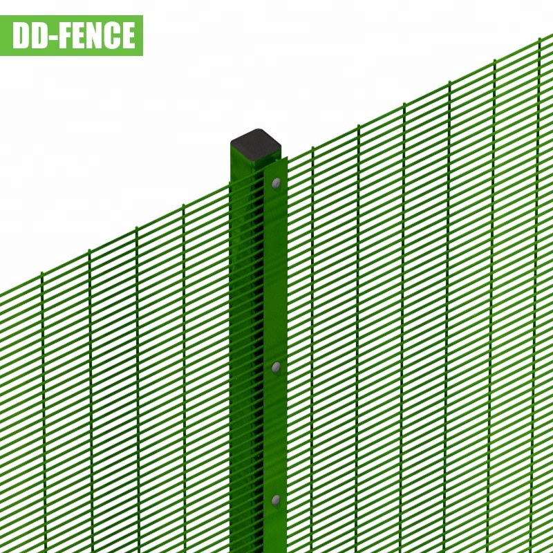 Защитная оцинкованная стена DD для безопасного забора, 358 защита от подъема, производство