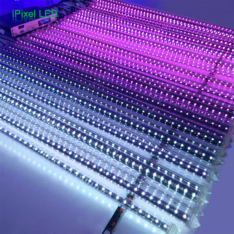 Вертикальный LED DMX tube для построения контур
