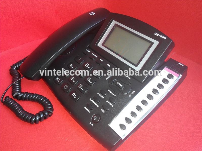 китай телефон завод vintelecom современные и высококачественные рабочий телефон/телефон удостоверения личности звонящего