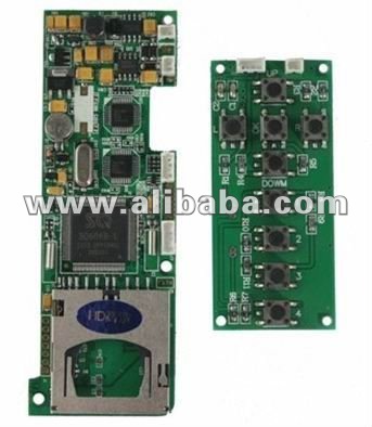 2ch cctv dvr card board for video recording