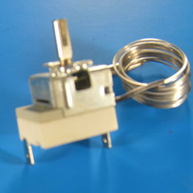Capillary thermostat for electric water heater