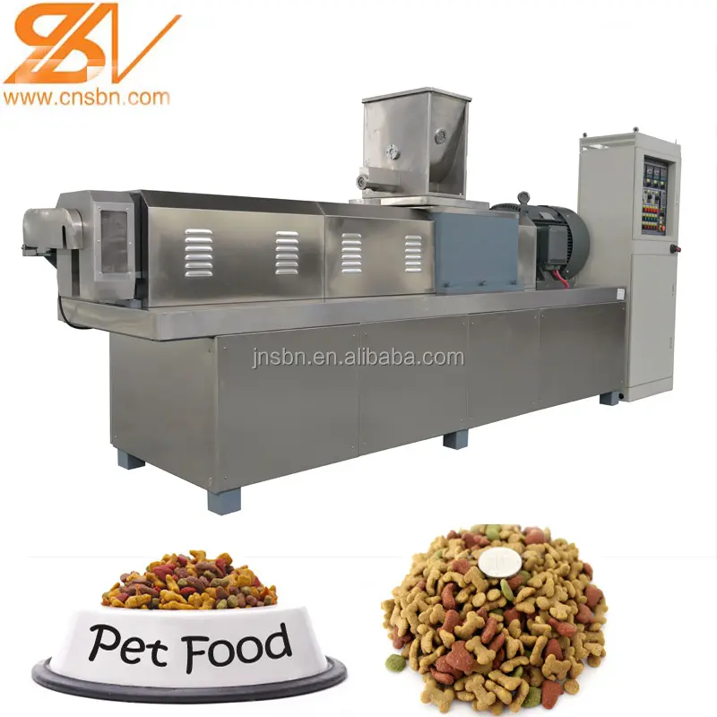 Animal Pet Dog Food Making Machine manufacturing equipment processing plant production line