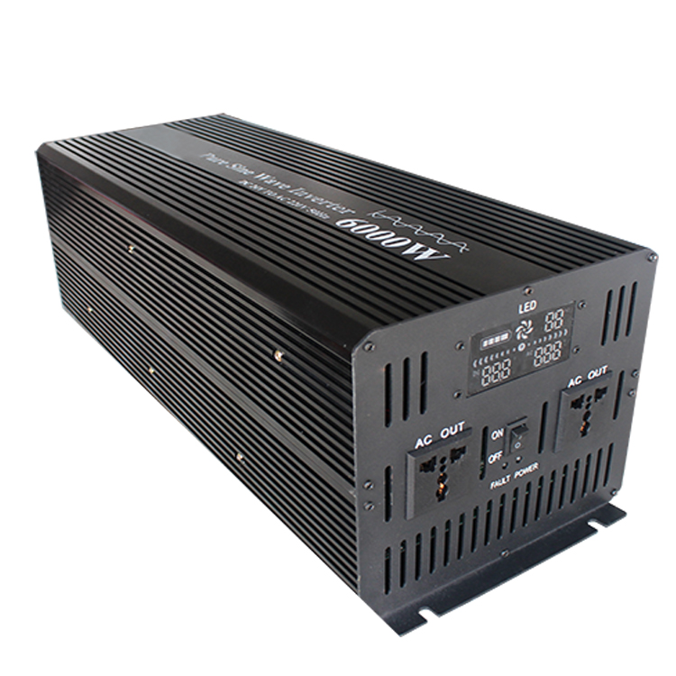 Инвертор реальная мощность DC В AC 12v 24V 48v к 110v220V 5000w Чистая синусоида солнечный инвертор цена