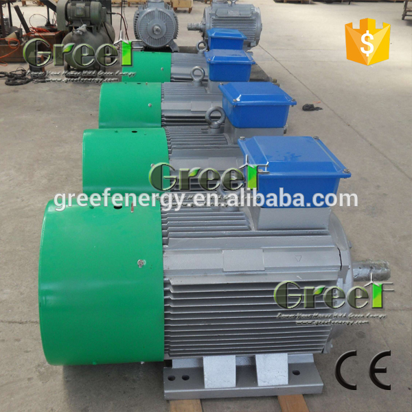 6KW 220V Low Rpm генераторы постоянных магнитов Выходной ток постоянного магнита генератора