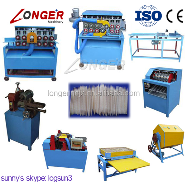 Коммерческие низкая цена деревянной зубочисткой making machine