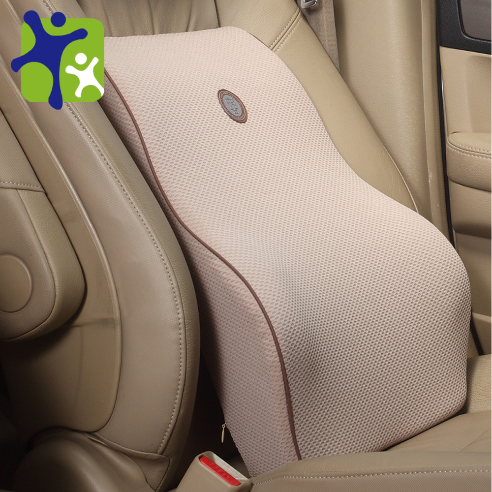 Bamboo charcoal massage Memory cotton waist car cushion,high 47cm cushions