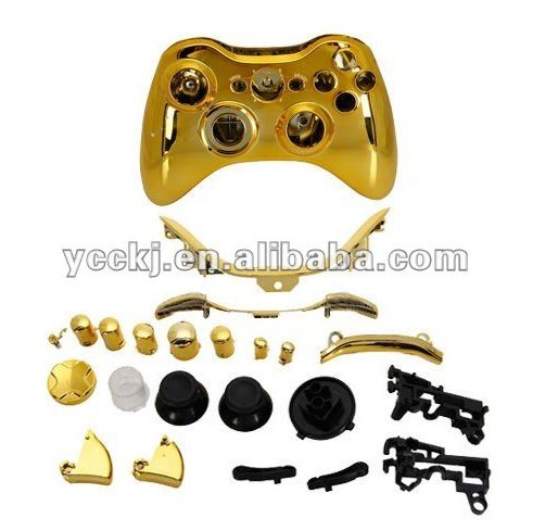 Лидер продаж! Глянцевая сменная оболочка для xbox 360, корпус контроллера и набор кнопок с высоким качеством