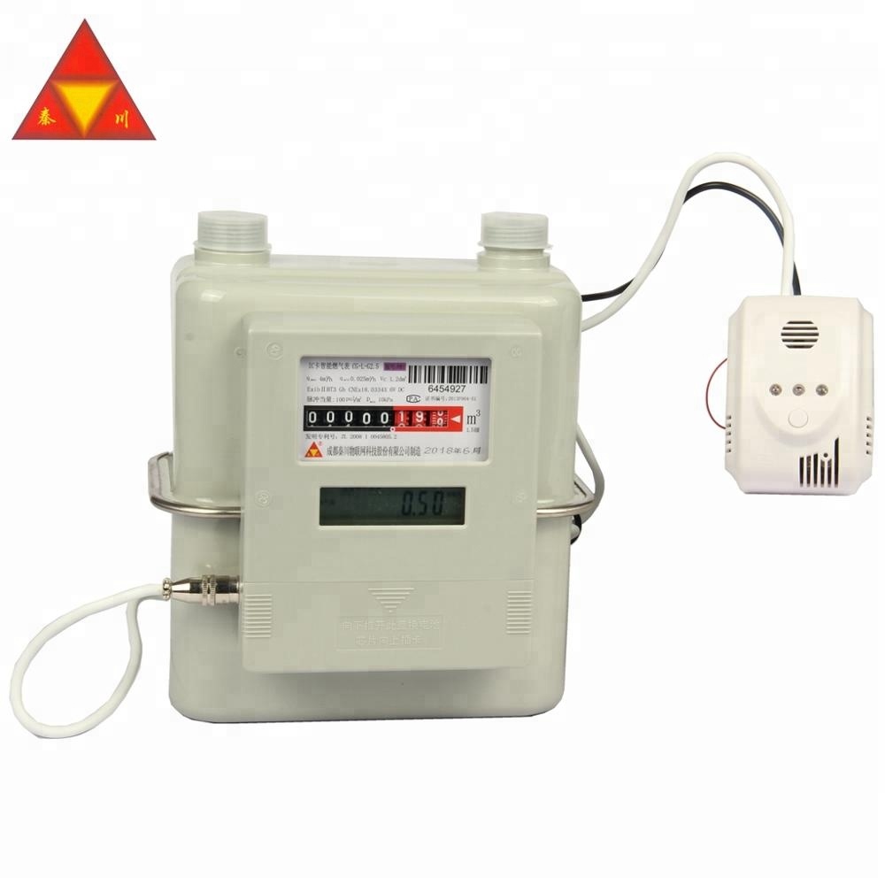 Аварийный запорный газовый счетчик lora small house hold газовый счетчик g4