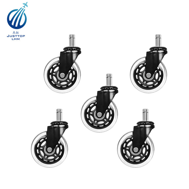 3 "Heavy Duty Replacement3-inch роликах, ролики для офисного кресла защита для полов из твердых пород дерева